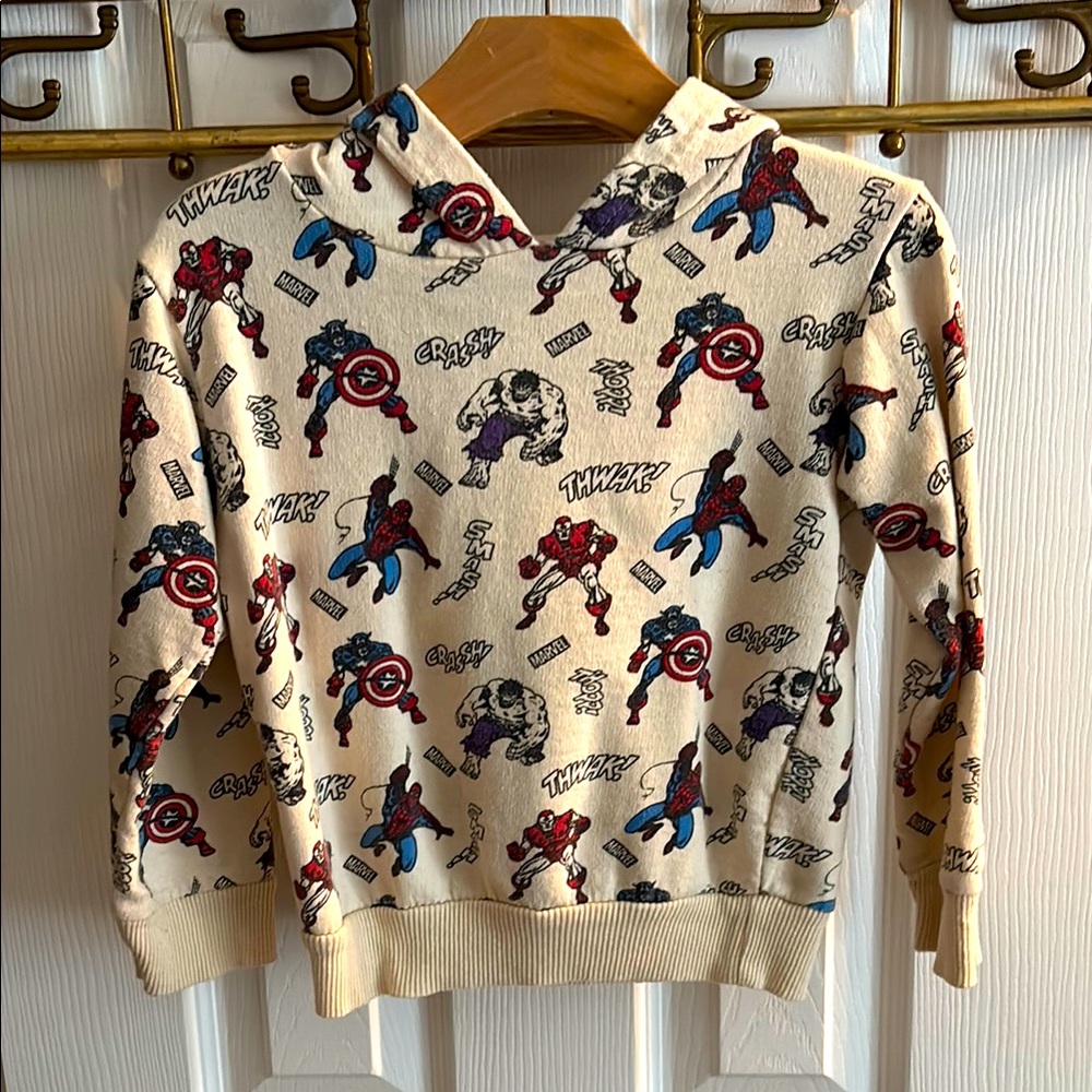 Marvel Superhero Print Hoodie